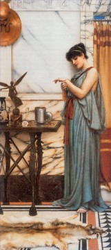彼の誕生日プレゼント 新古典主義者の女性 ジョン・ウィリアム・ゴッドワード Oil Paintings